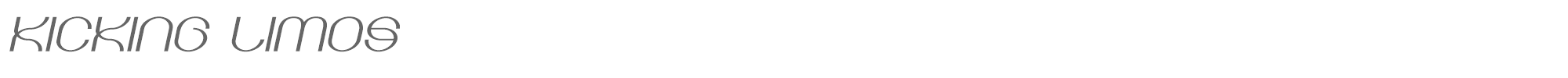 Kicking Limos kicking limos.ttf font preview